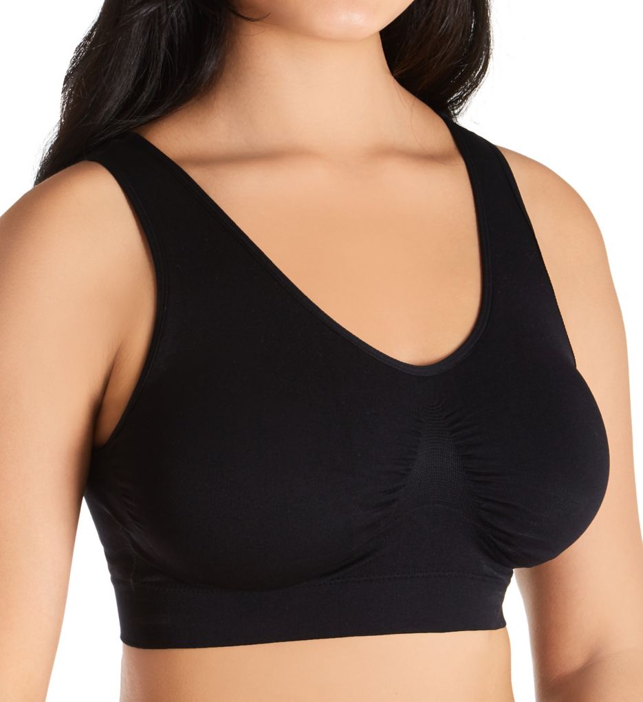 Jacquard Ahh Bra with Removable Pads-gs