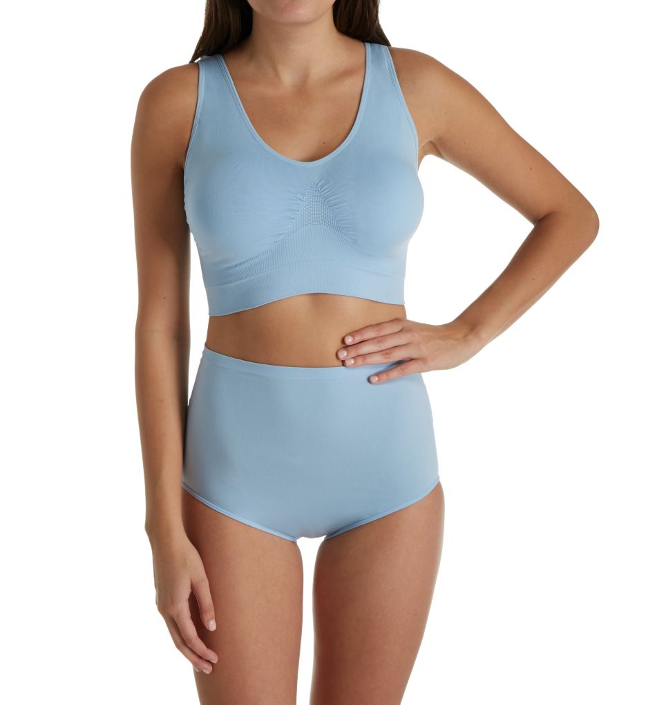 Ahh Seamless Leisure Bra with Removable Pads-cs3
