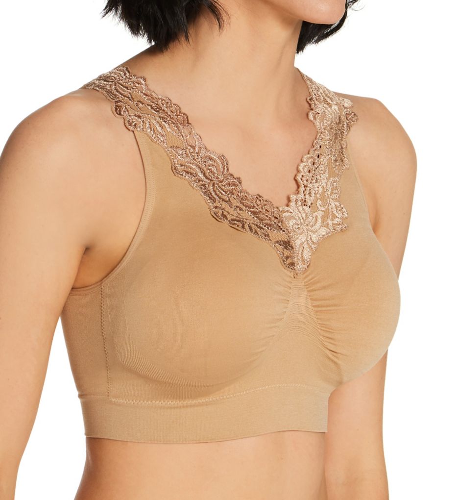 Lace Trim Longline Ahh Bra