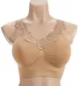 Rhonda Shear Lace Trim Longline Ahh Bra 9217 - Image 1