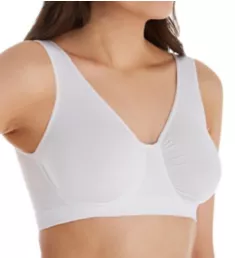 Ahh Divine Underwire Leisure Bra White M