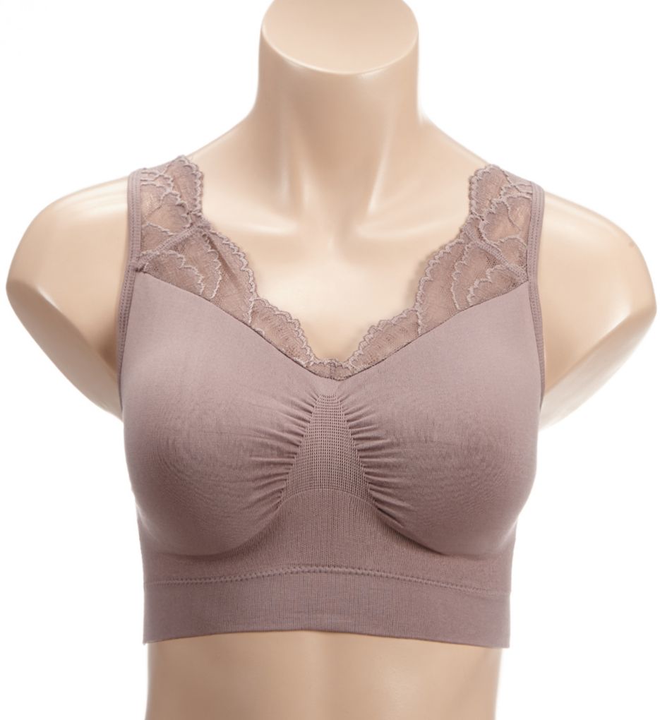 Ahh Bra with Lace & Removable Pads-fs