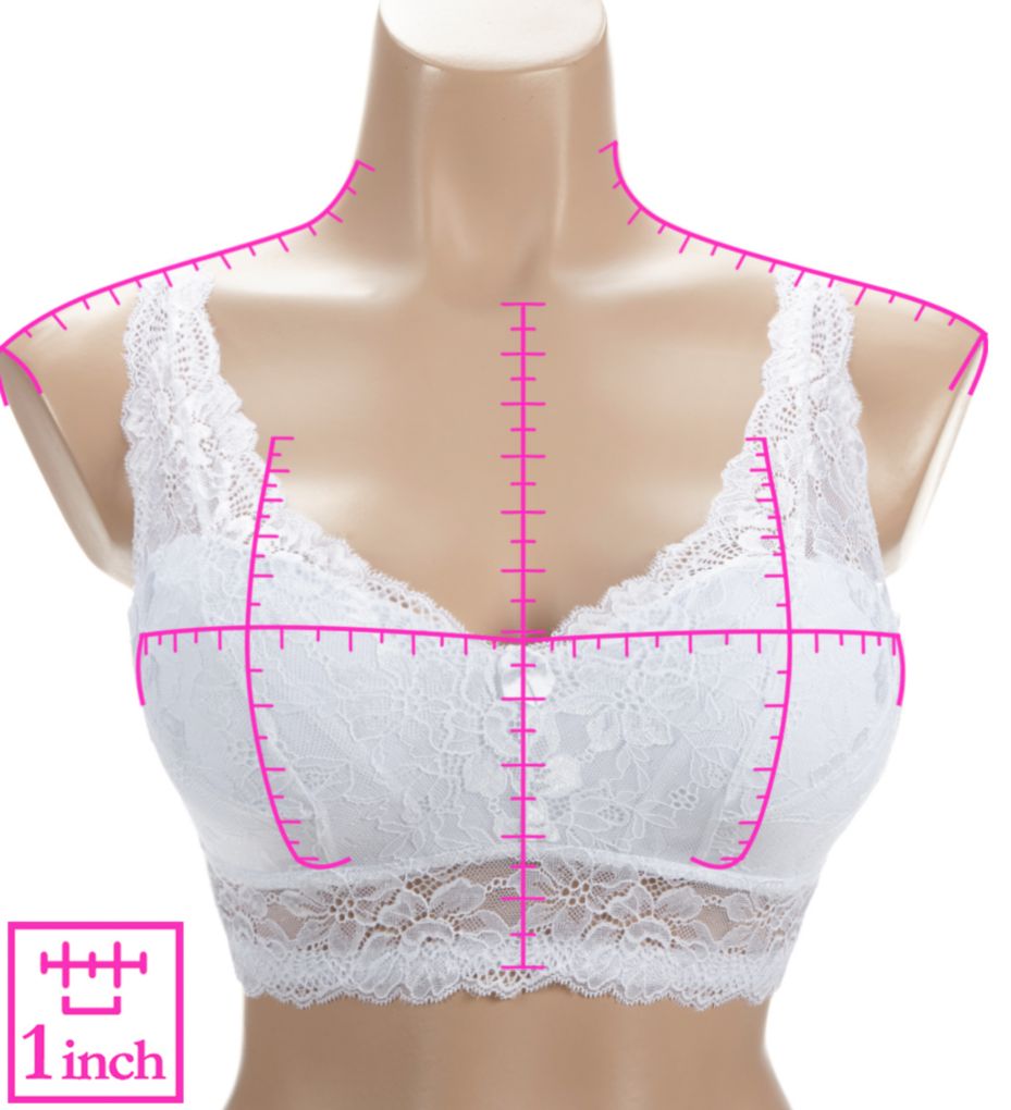 Pin Up Lace Bra with Removable Pads-ns7