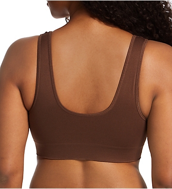 Details about   Ahh By Rhonda Shear Women's Seamless Leisure Bra with Mesh Detail