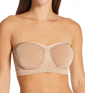 Sweetheart Bandeau Underwire Bra Beige XS