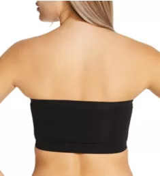 Bandeau Bra with Removable Pads Black 1X