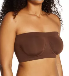 Ahh Angel Underwire Bandeau Bra Espresso XS