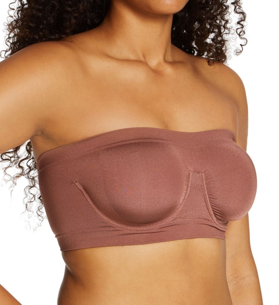 Ahh Angel Underwire Bandeau Bra Nutmeg L