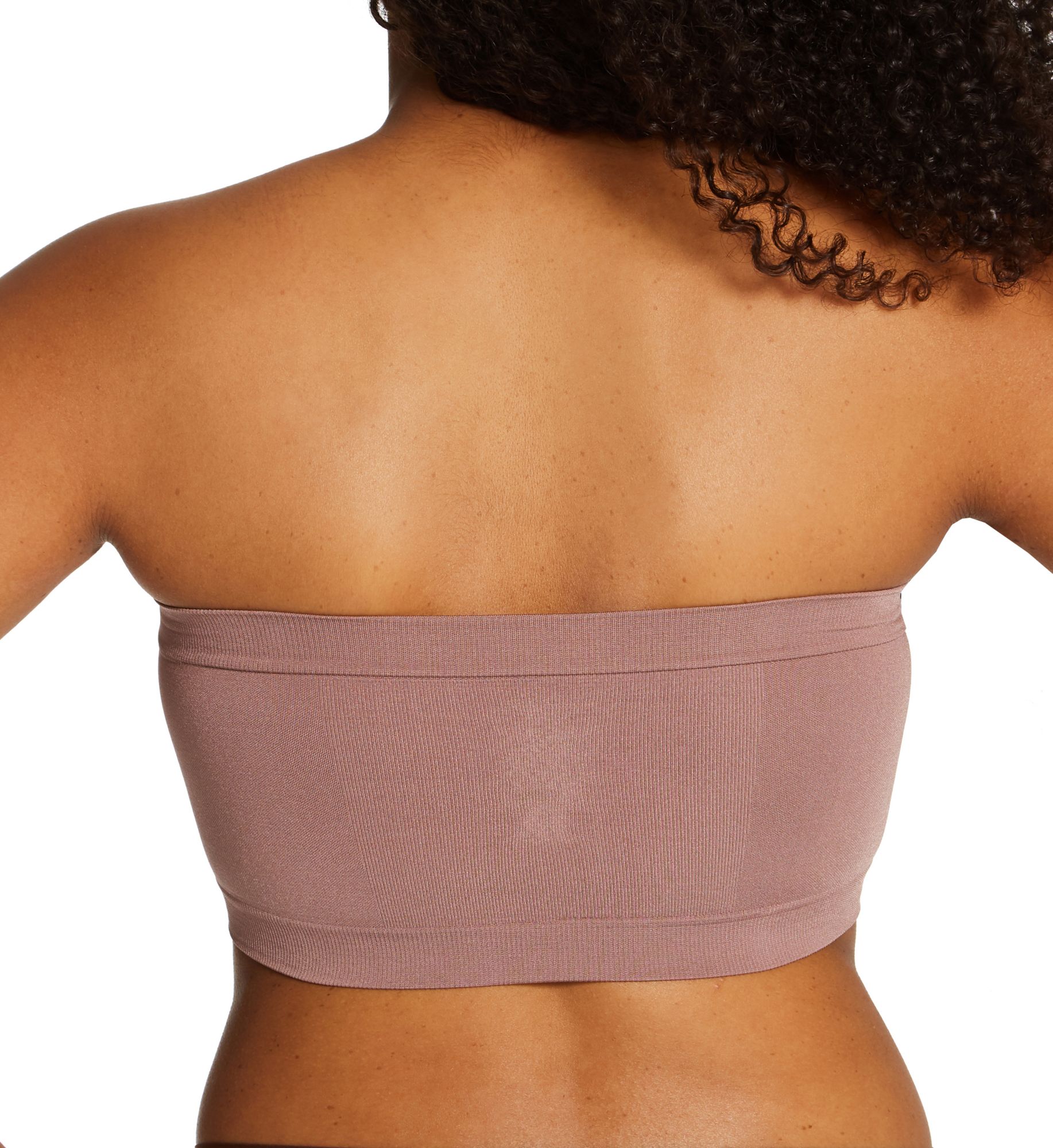 Rhonda Shear Ahh Angel Underwire Bandeau Bra Mocha M  - Image 2