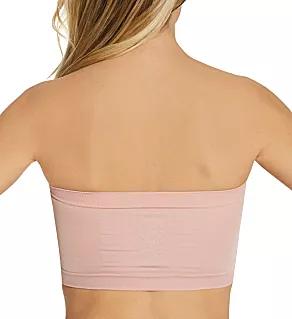 Ahh Angel Underwire Bandeau Bra Dusty Rose M