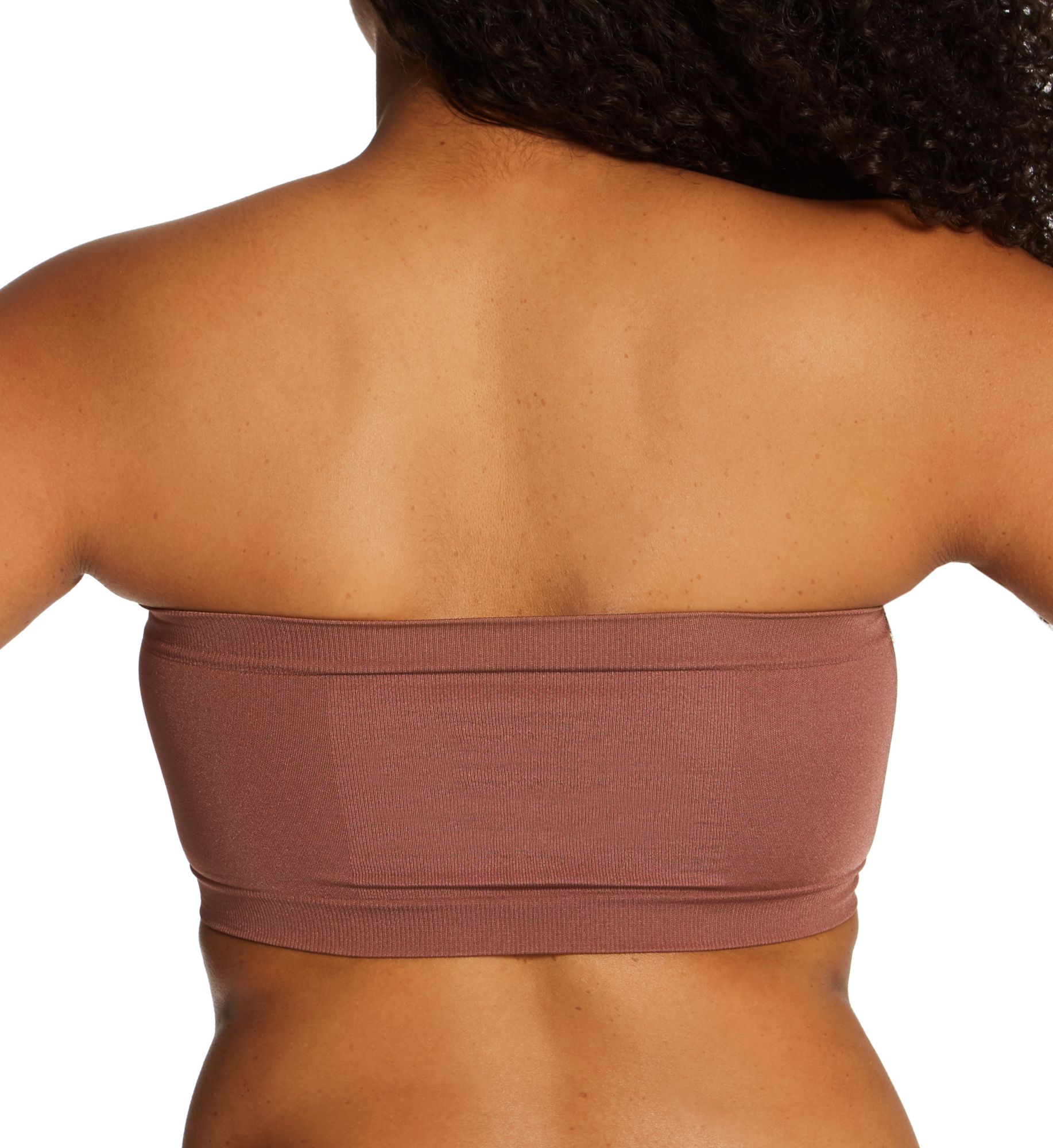 Rhonda Shear Ahh Angel Underwire Bandeau Bra Nutmeg XS  - Image 2