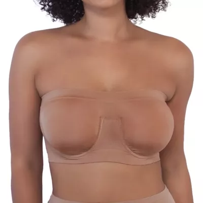 Bandeau Bra with Removable Pads