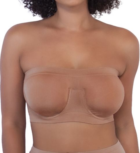 Rhonda shear ahh underwire bandeau strapless bra clearance