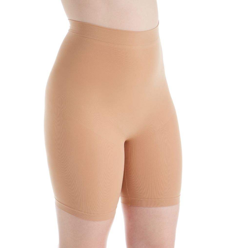 Rhonda Shear : Rhonda Shear 9814 Ultra Light Weight Longline Panty (Nude S)