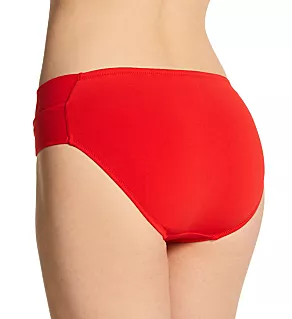 Ava Twist Brief Swim Bottom Red S