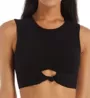 Robin Piccone Ava Tank Top Front Tie Bikini Swim Top 191725 - Image 1