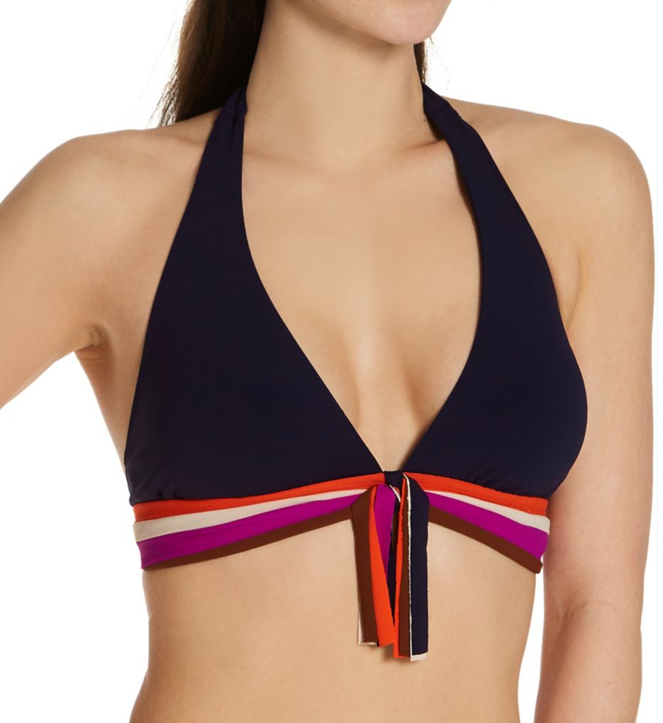 Billie Front Tassle Halter Swim Top