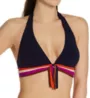 Robin Piccone Billie Front Tassel Halter Swim Top 215001