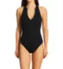 Robin Piccone Amy One Piece High Neck One Piece Swimsuit 220814 - Image 1