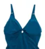 Robin Piccone Aubrey Keyhole Side Adjust One Piece Swimsuit 221713 - Image 3