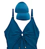 Robin Piccone Aubrey Keyhole Side Adjust One Piece Swimsuit 221713 - Image 4