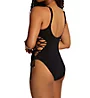 Robin Piccone Aubrey Lace Up One Piece Swimsuit 221715 - Image 2