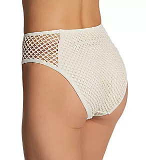 Pua High Waist Swim Bottom Ecru XS