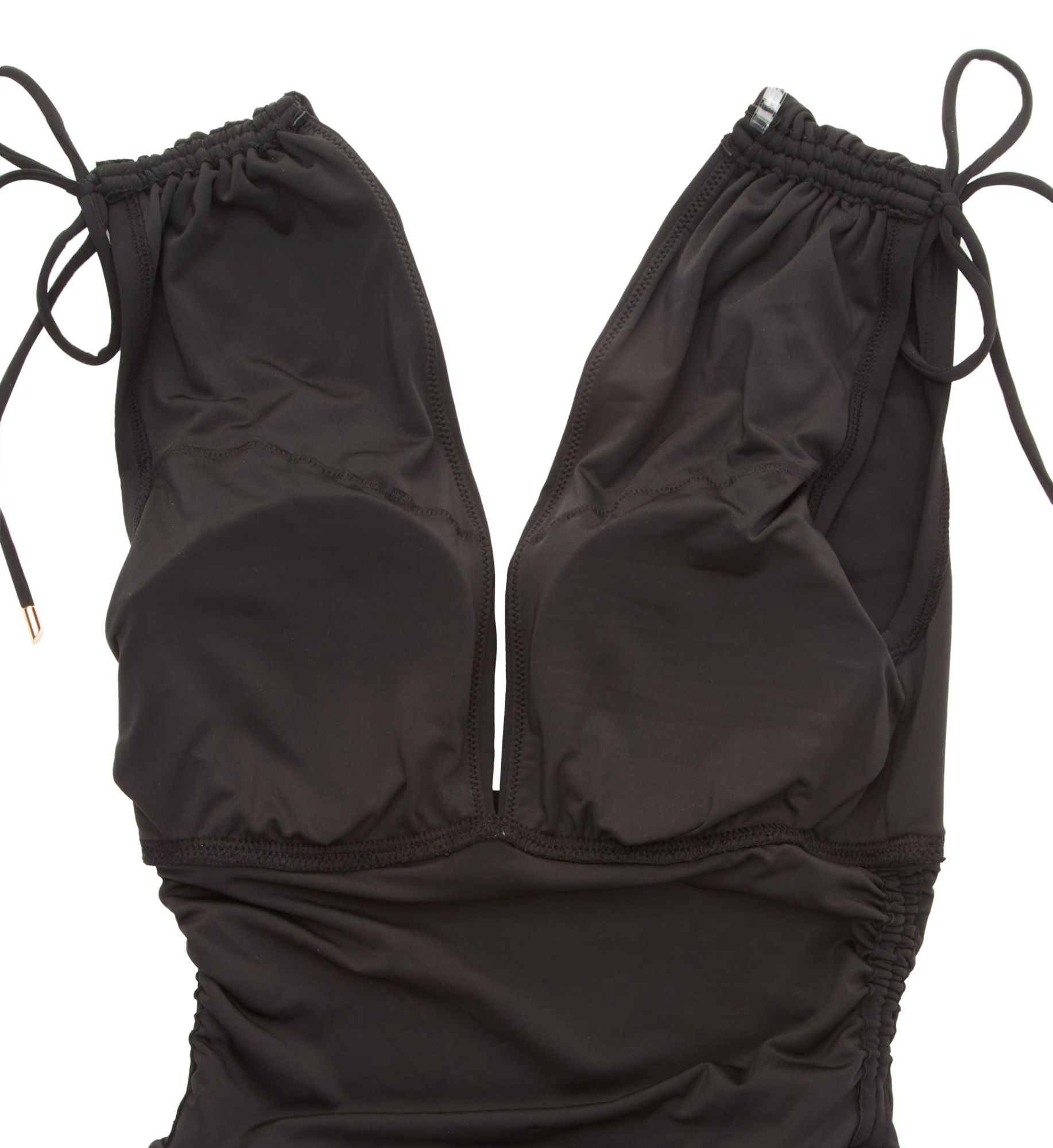 Robin Piccone Aubrey V-Plunge One Piece Swimsuit 231720 - Image 4