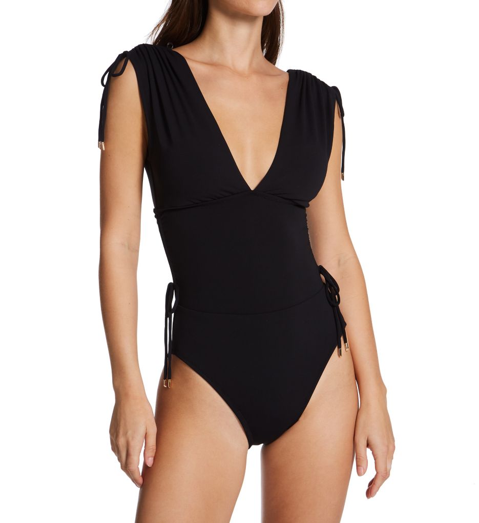 Calvin Klein Cheeky Plunge Onepiece Swimsuit