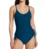 Robin Piccone Aubrey Side Adjustable Tankini Swim Top 231726 - Image 3