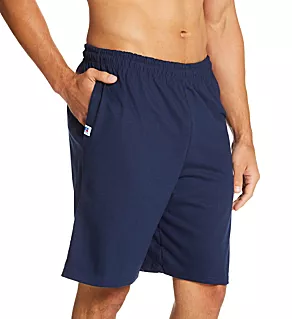 Cotton Athletic Short Navy L