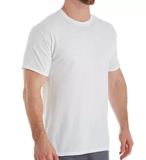 Jerzees Short Sleeve Crew T-Shirt WHT 2XL