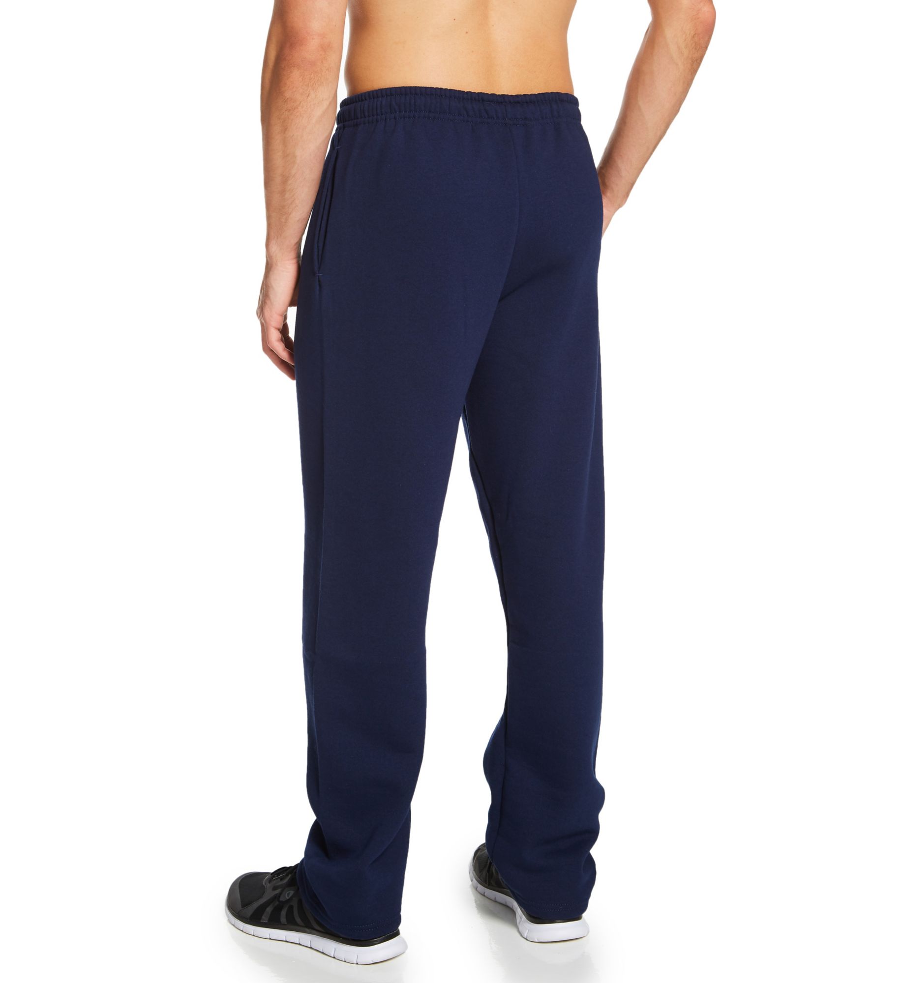 Russell Dri Power Open Leg Fleece Pants JNavy L  - Image 2