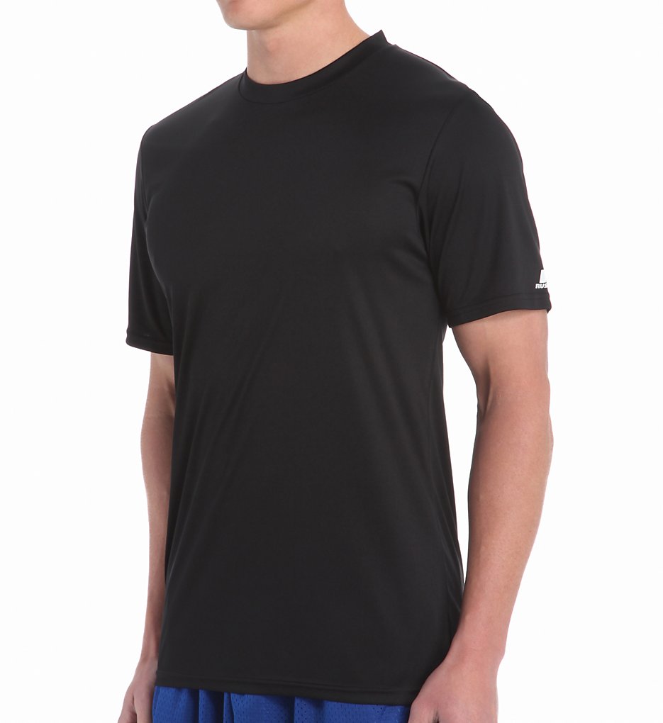 Russell 629X2M1 Stock Core Performance Tee (Black)