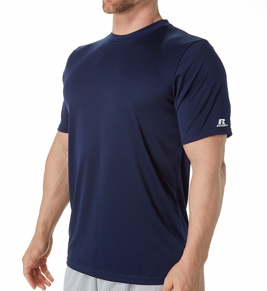 Russell 629X2M1 Stock Core Performance Tee (Navy)
