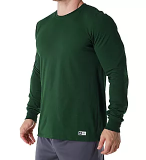 Essential Performance Long Sleeve T-Shirt DRKGRN 2XL