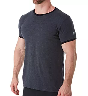 Essential Ringer T-Shirt BkHtBk S