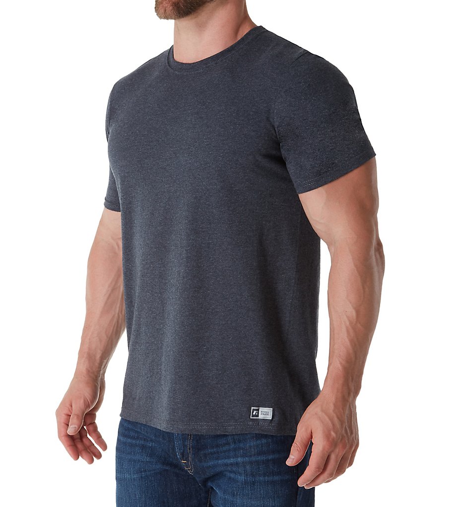 Russell 64STTM0 Essential Performance Short Sleeve T-Shirt (Black Heather)