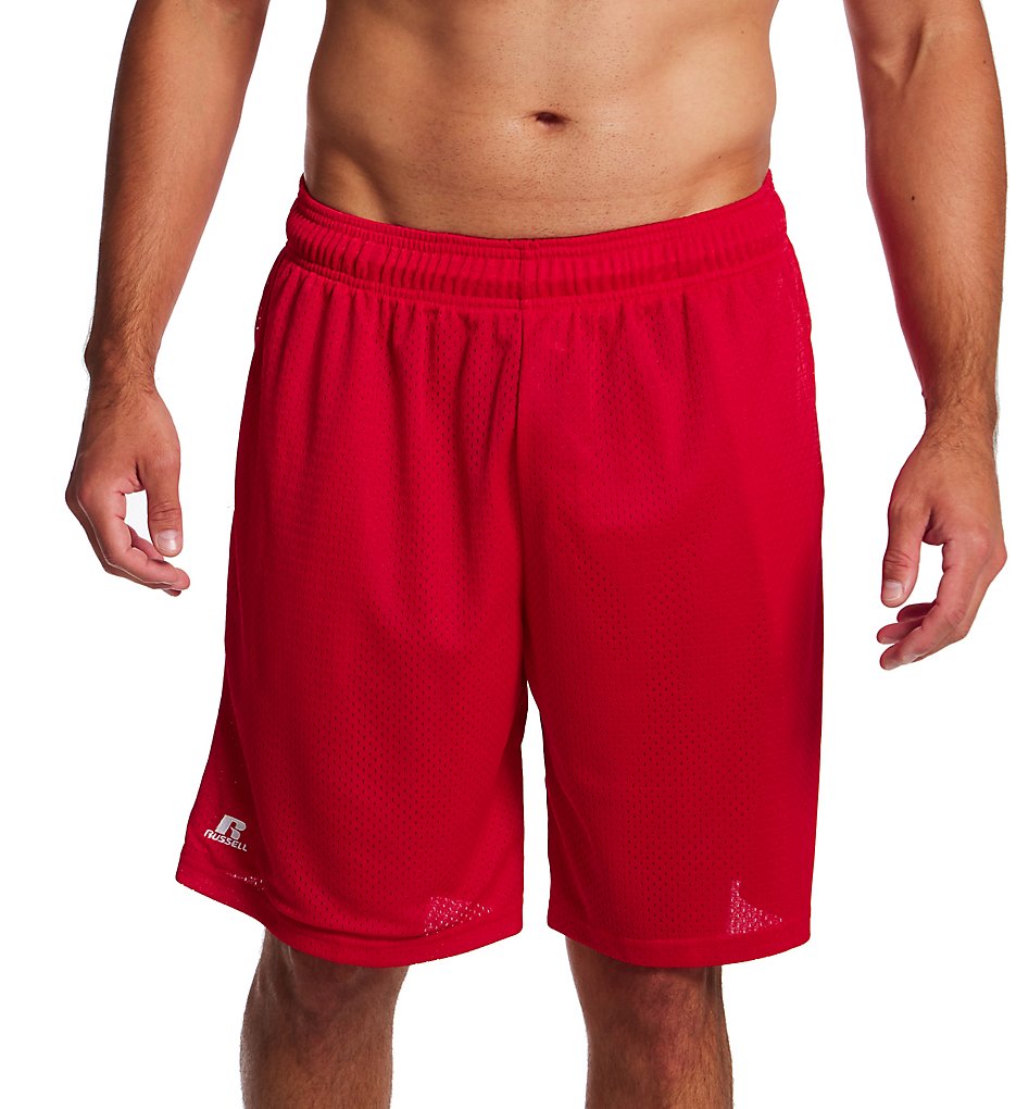 Russell 651AFM0 Mesh Pocket Performance Short (True Red)