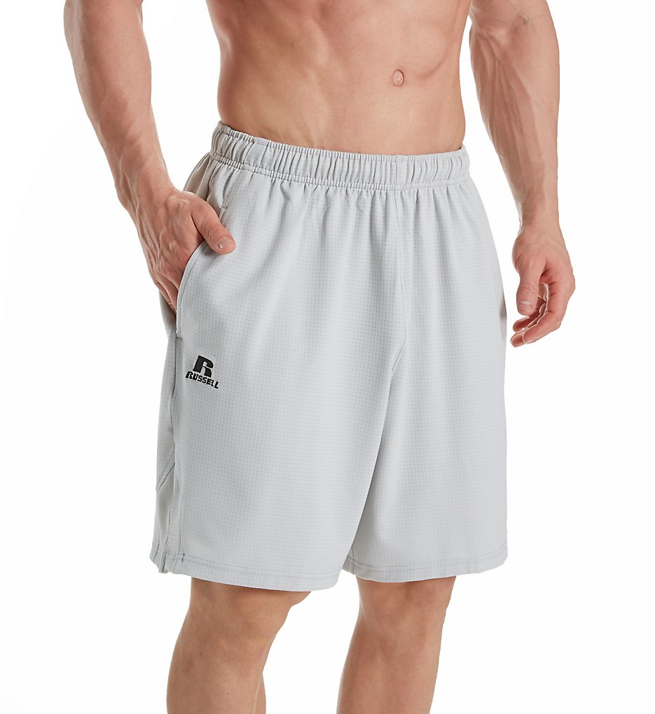 Russell 660PMMK Dri Power Coaches Short (Gridiron Silver)