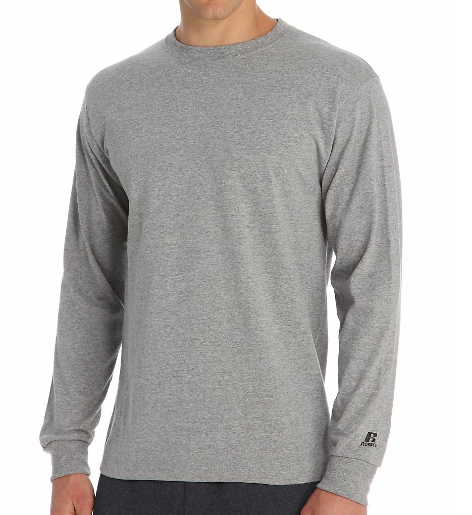 Russell 68914MO Long Sleeve T Shirt (Oxford)