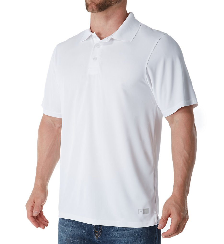 Russell 7EPTUM0 Essential Performance Polo (White)
