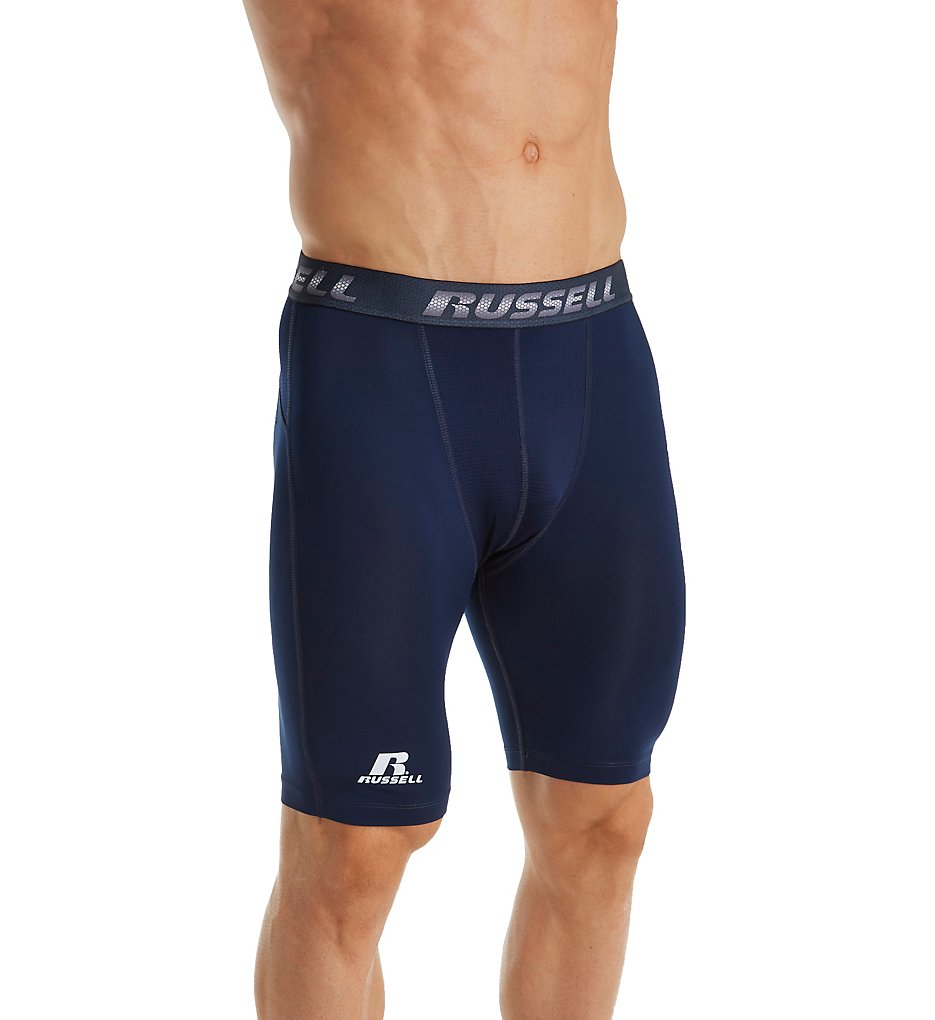 Russell 8P1PNMK Performance Compression 8 Inch Short (Navy)