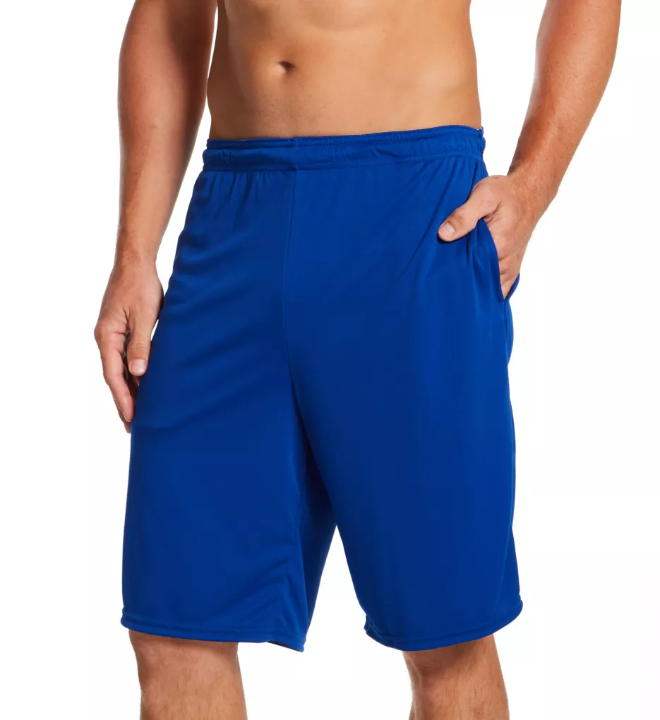 Essential Pocketed 10 Inch Performance Short Royal 3XL