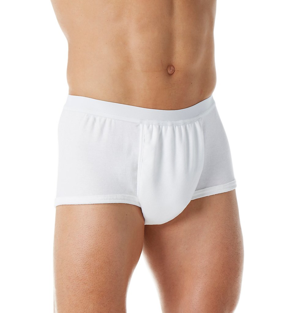 Salk 67800 Light & Dry Breathable Men's Incontinence Briefs (White)