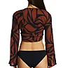 Sanctuary Abstract Animal Knot Front Top Cover Up A23804 - Image 2