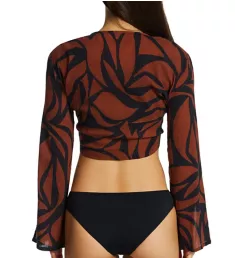 Abstract Animal Knot Front Top Cover Up