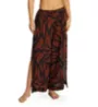 Sanctuary Abstract Animal Slit Side Crop Pant Cover Up A23807 - Image 1