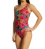 Sanctuary Savage Gardener One Shoulder One Piece Swimsuit G23242 - Image 1