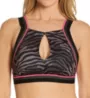 Sanctuary Here Kitty Kitty Keyhole High Neck Swim Top HK21111 - Image 1